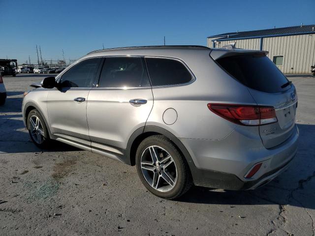 KM8SR4HF1HU180698 - 2017 HYUNDAI SANTA FE SE ULTIMATE SILVER photo 2