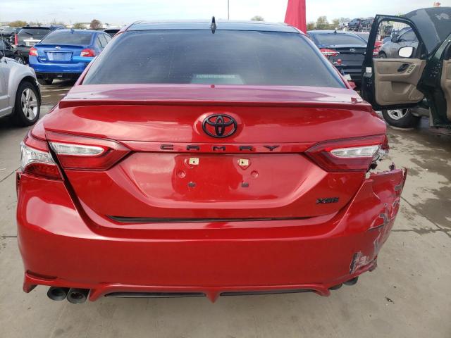 4T1K61AK8LU361031 - 2020 TOYOTA CAMRY XSE RED photo 6