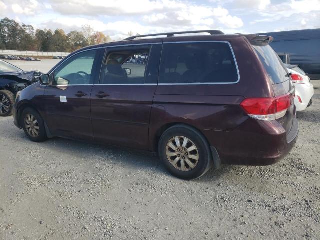 5FNRL38769B020673 - 2009 HONDA ODYSSEY EXL BURGUNDY photo 2