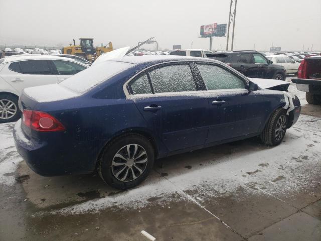 KNAGE123075120680 - 2007 KIA OPTIMA LX BLUE photo 3