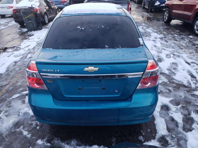 KL1TD56E09B645726 - 2009 CHEVROLET AVEO LS TEAL photo 6