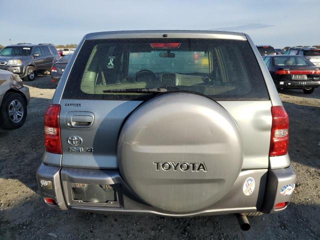 JTEGD20V650066503 - 2005 TOYOTA RAV4 GRAY photo 6