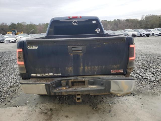 2GTEK13M781102254 - 2008 GMC SIERRA K1500 BLUE photo 6