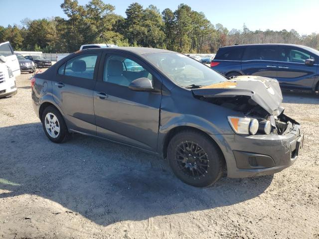 1G1JA5SH6D4144144 - 2013 CHEVROLET SONIC LS GRAY photo 4