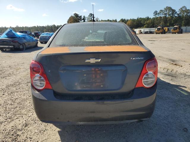1G1JA5SH6D4144144 - 2013 CHEVROLET SONIC LS GRAY photo 6