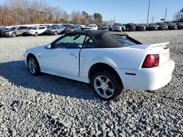 1FAFP4448YF108505 - 2000 FORD MUSTANG WHITE photo 2