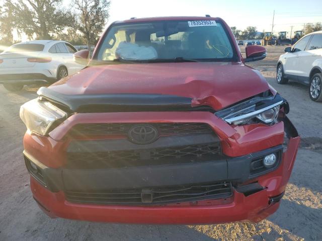 JTEBU5JR7H5436863 - 2017 TOYOTA 4RUNNER SR5/SR5 PREMIUM 红色 照片 5