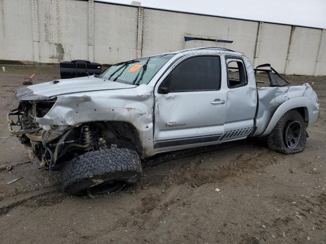 5TEUU42N17Z469565 - 2007 TOYOTA TACOMA ACCESS CAB SILVER photo 1