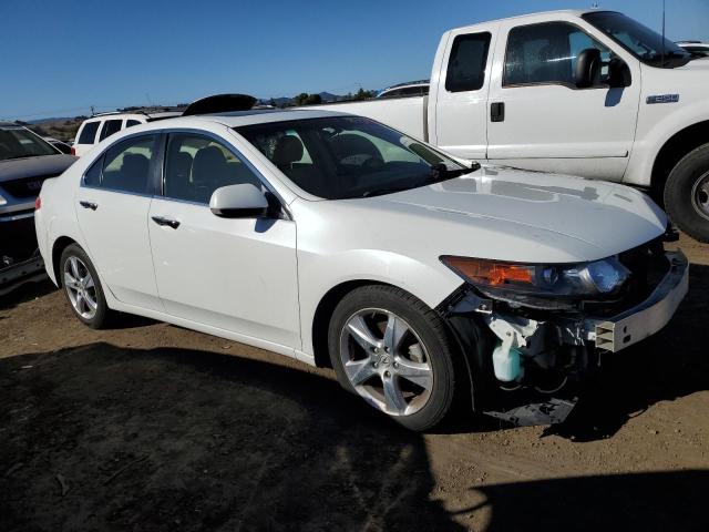 JH4CU2F63EC001480 - 2014 ACURA TSX TECH WHITE photo 4