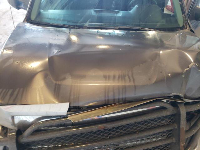 5TFUW5F12GX547317 - 2016 TOYOTA TUNDRA DOUBLE CAB SR/SR5 GRAY photo 11