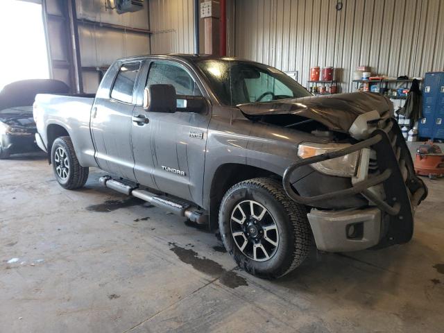 5TFUW5F12GX547317 - 2016 TOYOTA TUNDRA DOUBLE CAB SR/SR5 GRAY photo 4