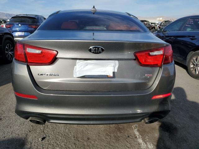 5XXGM4A70FG449272 - 2015 KIA OPTIMA LX GRAY photo 6