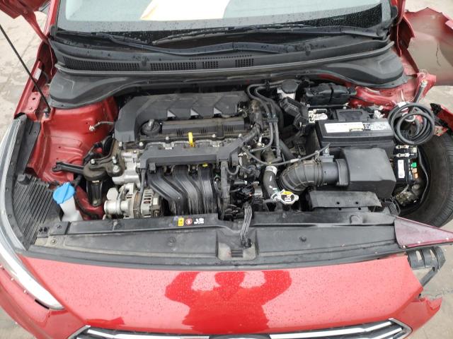 3KPC24A63LE118718 - 2020 HYUNDAI ACCENT SE RED photo 11