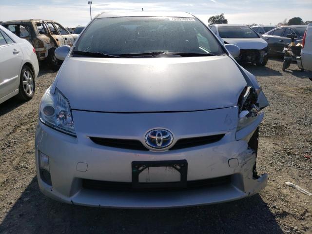 JTDKN3DU3A0021919 - 2010 TOYOTA PRIUS SILVER photo 5