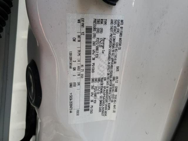 1FADP5AU6DL505627 - 2013 FORD C-MAX SE WHITE photo 13