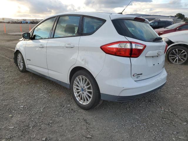 1FADP5AU6DL505627 - 2013 FORD C-MAX SE WHITE photo 2