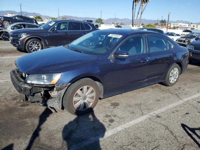 2013 VOLKSWAGEN PASSAT S, 