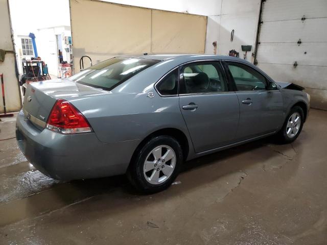 2G1WT55K389131197 - 2008 CHEVROLET IMPALA LT GRAY photo 3