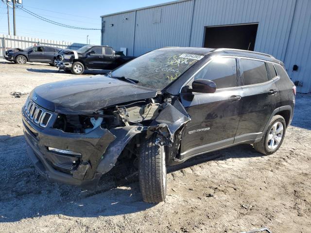 3C4NJDBB1LT156970 - 2020 JEEP COMPASS LATITUDE BLACK photo 1