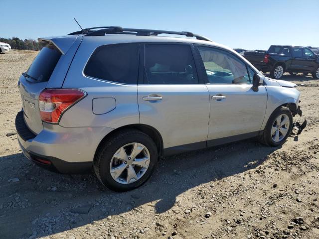 JF2SJARC6FH497222 - 2015 SUBARU FORESTER 2.5I LIMITED SILVER photo 3