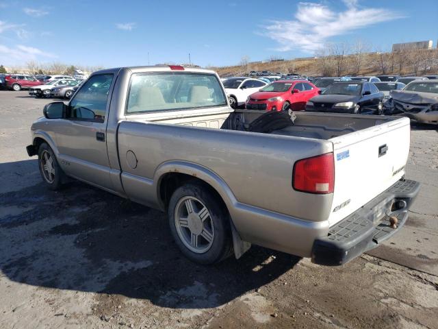 1GCCS1442W8234614 - 1998 CHEVROLET S TRUCK S10 BEIGE photo 2