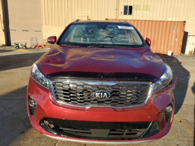 5XYPH4A51LG710810 - 2020 KIA SORENTO EX BURGUNDY photo 5