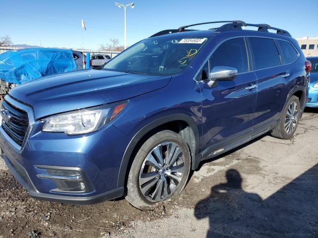 4S4WMARD2K3471414 - 2019 SUBARU ASCENT TOURING BLUE photo 1