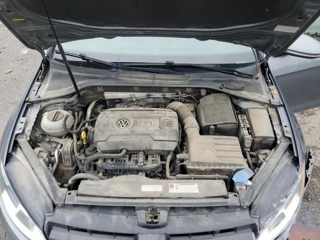 3VWA17AU8FM511566 - 2015 VOLKSWAGEN GOLF SPORT S GRAY photo 12