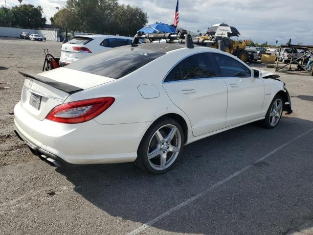 WDDLJ7DB2CA033679 - 2012 MERCEDES-BENZ CLS 550 WHITE photo 3