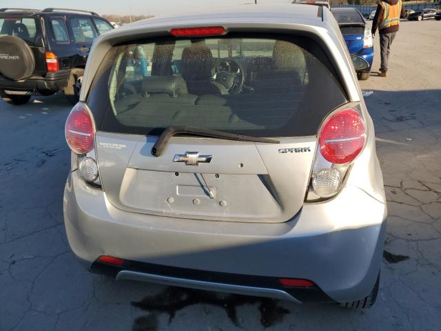 KL8CD6S99EC520938 - 2014 CHEVROLET SPARK 1LT SILVER photo 6