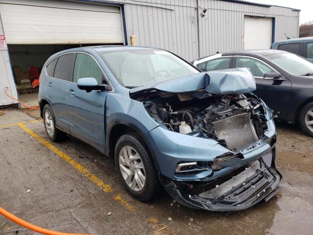 5J6RM4H57GL096621 - 2016 HONDA CR-V EX BLUE photo 4