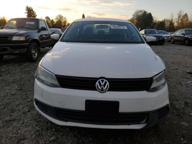 3VWD17AJ5EM364818 - 2014 VOLKSWAGEN JETTA SE WHITE photo 5