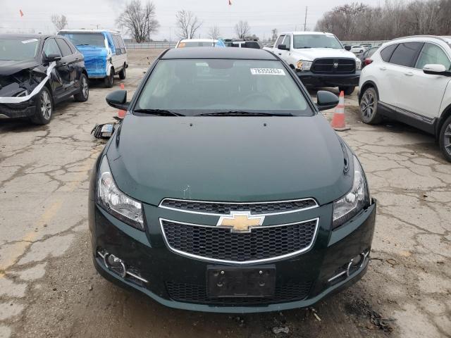 1G1PG5SB2E7409145 - 2014 CHEVROLET CRUZE LTZ GREEN photo 5