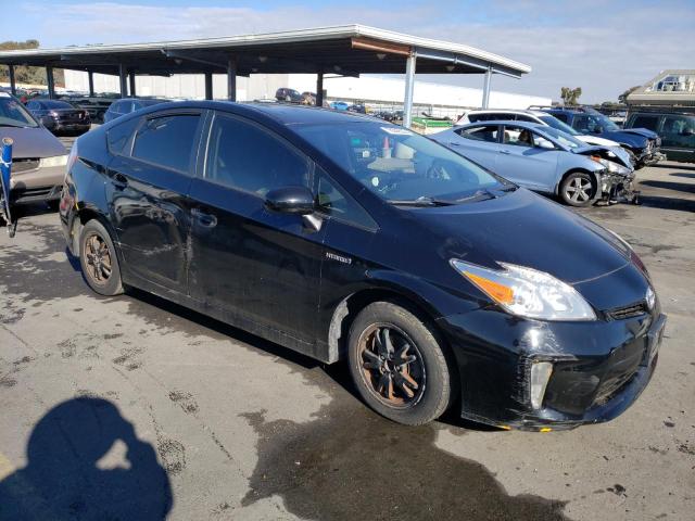 JTDKN3DU5E0356721 - 2014 TOYOTA PRIUS BLACK photo 4