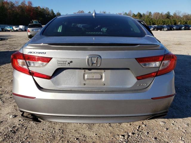 1HGCV2F63JA019693 - 2018 HONDA ACCORD EXL SILVER photo 6