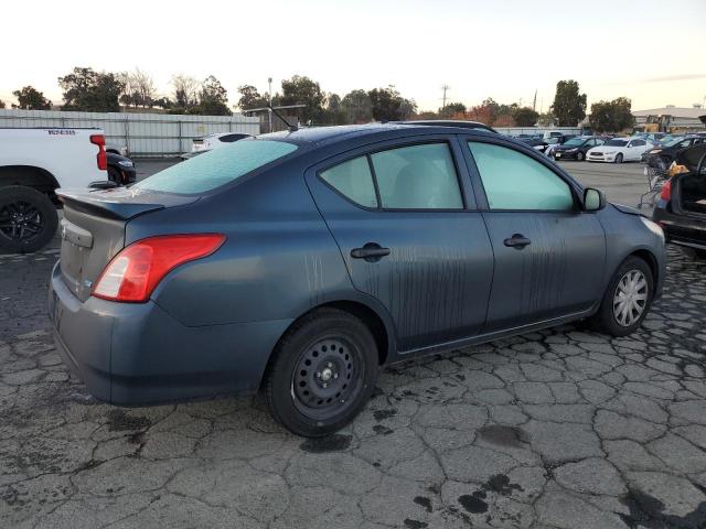 3N1CN7AP8FL833563 - 2015 NISSAN VERSA S BLUE photo 3