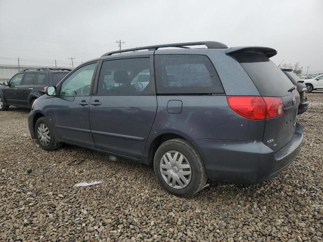 5TDZK23C87S089911 - 2007 TOYOTA SIENNA CE BLUE photo 2