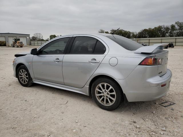 JA32U2FUXAU009123 - 2010 MITSUBISHI LANCER ES/ES SPORT SILVER photo 2