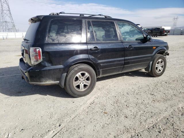 5FNYF28388B030386 - 2008 HONDA PILOT SE BLACK photo 3