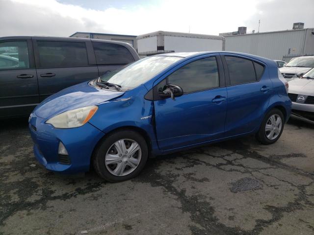 JTDKDTB38C1522069 - 2012 TOYOTA PRIUS C BLUE photo 1