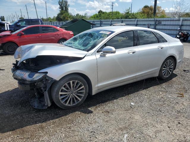 3LN6L5A90HR651079 - 2017 LINCOLN MKZ PREMIERE SILVER photo 1