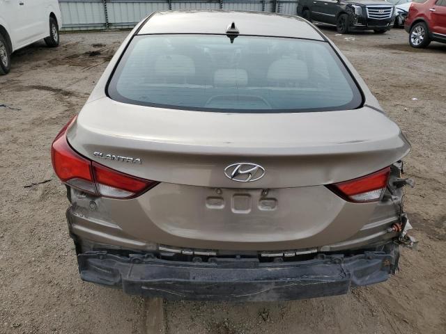 5NPDH4AE2GH692707 - 2016 HYUNDAI ELANTRA SE GOLD photo 6