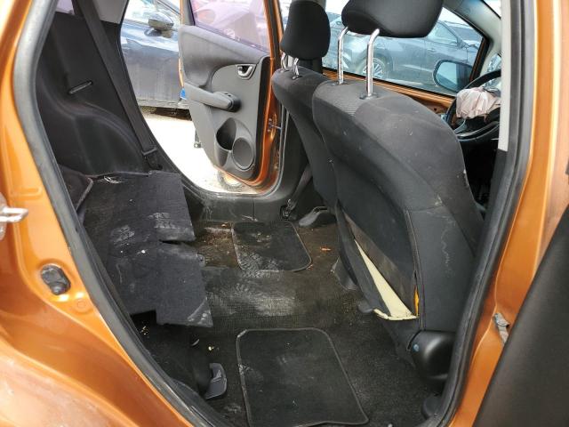 JHMGE88499S028367 - 2009 HONDA FIT SPORT ORANGE photo 10