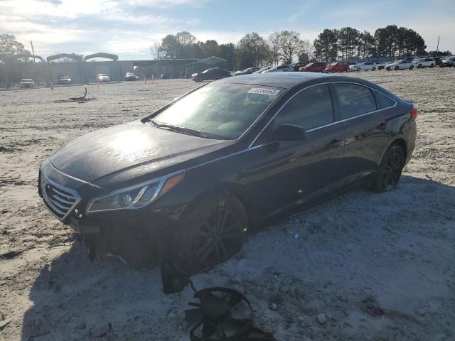 5NPE24AF6HH499315 - 2017 HYUNDAI SONATA SE BLACK photo 1