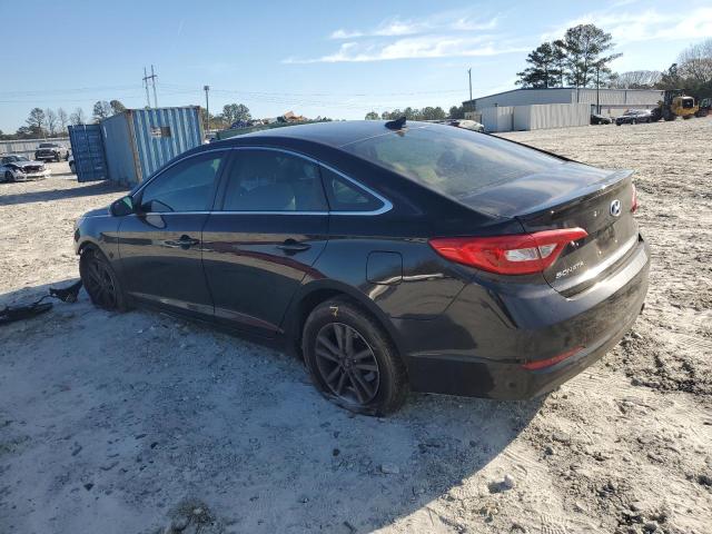 5NPE24AF6HH499315 - 2017 HYUNDAI SONATA SE BLACK photo 2