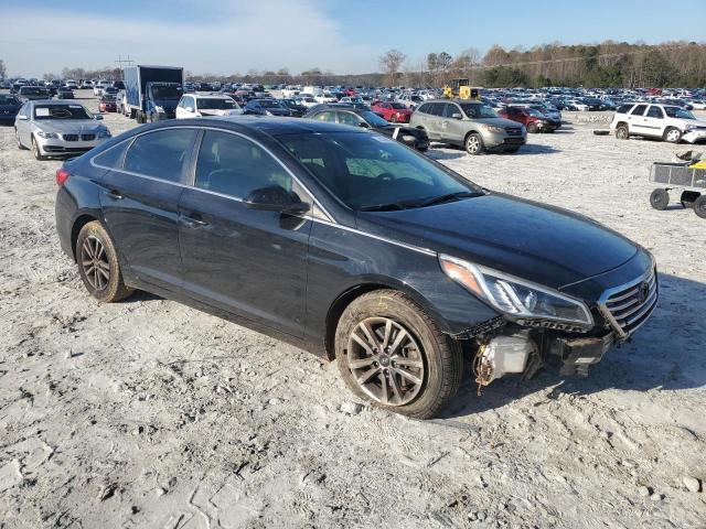 5NPE24AF6HH499315 - 2017 HYUNDAI SONATA SE BLACK photo 4