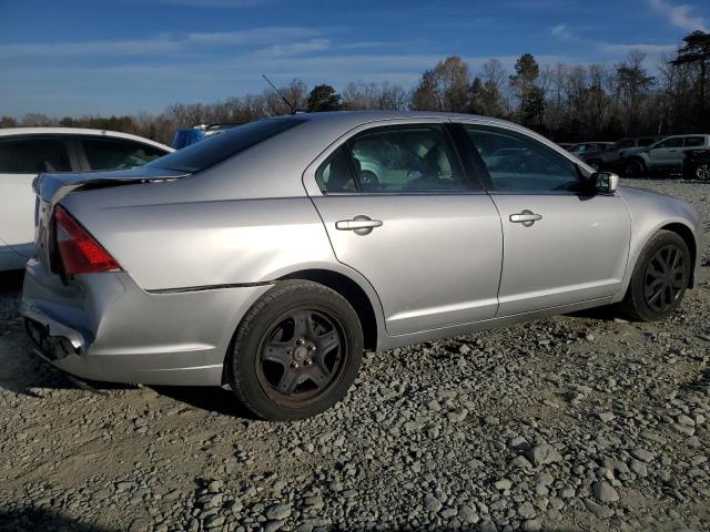 3FAHP0HA7BR181070 - 2011 FORD FUSION SE SILVER photo 3