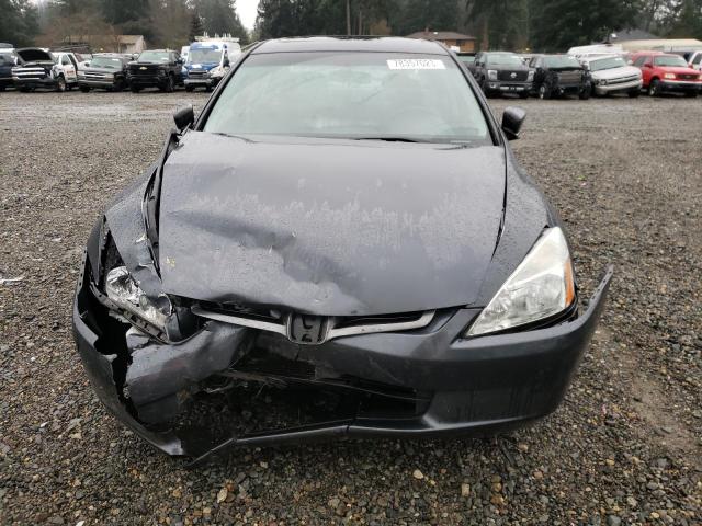 1HGCM56634A028810 - 2004 HONDA ACCORD EX CHARCOAL photo 5