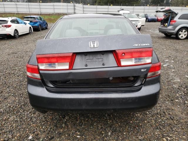 1HGCM56634A028810 - 2004 HONDA ACCORD EX CHARCOAL photo 6