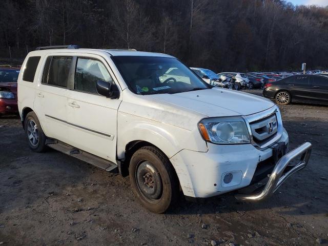 5FNYF38999B028500 - 2009 HONDA PILOT TOURING WHITE photo 4